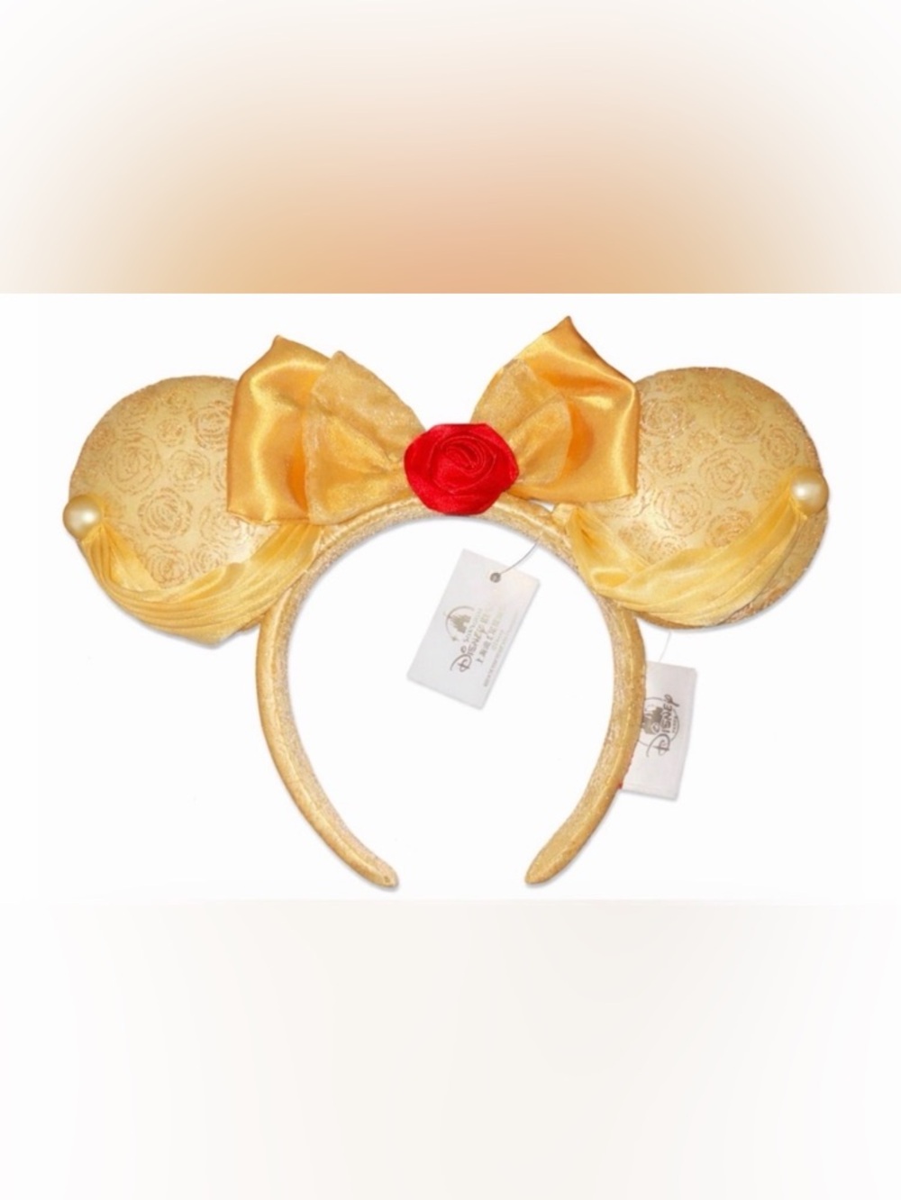 Beauty and the Beast Themed Mouse Ears Headband
